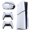 کنسول بازی سونی مدل PlayStation 5 Slim ظرفیت 1 ترابایت ریجن 2016A اروپا به همراه دسته اضافی و هدست VR2 رونوشت